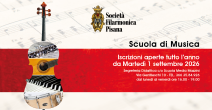 Apertura scuola musica Pisa 2026.27