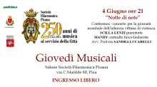 Appuntamenti Musicali Filarmonica Pisana